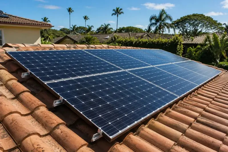 Installation de panneaux solaires à Tossiat